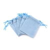 Velvet Cloth Drawstring Bags X-TP-C001-70X90mm-3-1