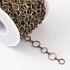 Brass Handmade Chains CHR024-CK142-AB-NF-3