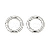 925 Sterling Silver Spring Gate Rings STER-S012-09P-1