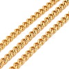 PVD Vacuum Plating 304 Stainless Steel Cuban Link Chains CHS-K016-03C-G-1