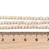 Electroplate Bicone Glass Beads Strands GL-T021-2.5x3mm-16-14-4