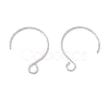 Tarnish Resistant 316 Surgical Stainless Steel Earring Hooks X-STAS-D183-03P-02-2