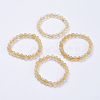 Natural Citrine Beaded Stretch Bracelets BJEW-I253-8mm-21-2
