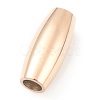 Ion Plating(IP) 304 Stainless Steel Magnetic Clasps with Glue-in Ends STAS-O148-08A-RG-1