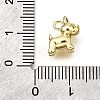 Brass Charms X-KK-V011-44G-3
