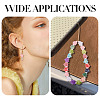 200Pcs Opaque Acrylic Beads OACR-TA0003-56-8
