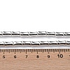 Electroplate Glass Beads Strands EGLA-Q128-13H-4