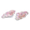 Quicksand Sequin Plastic Cabochons X-OHAR-CJC0002-04A-3