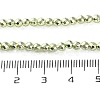 Electroplated Synthetic Non-magnetic Hematite Beads Strands G-C248-D01-3mm-01-4