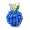 Seed Beads Beaded Pendants PALLOY-TA00159-04-1