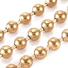 PVD Vacuum Plating 304 Stainless Steel Ball Chains CHS-F009-01D-G-4