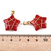 Lampwork Pendants GLAA-T023-06C-4