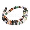 Natural Mixed Gemstone Beads Strands G-B189-A01-5x8mm-3