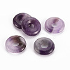 Natural Amethyst Pendants G-T122-66M-1