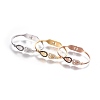 304 Stainless Steel Bangles BJEW-L610-12-1