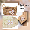Handmade Linen Ornament Accessories DIY-GF0006-82-5