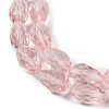 Transparent Glass Beads Strands EGLA-N013-T6mm-D18-3