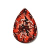 Single Face Printed Wood Big Pendants WOOD-H102-03C-2