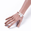 Cotton Thread Tassels Charm Bracelets BJEW-JB04385-04-6