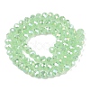 Electroplate Glass Beads Strands EGLA-A044-J6mm-B01-3