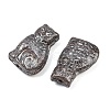 Czech Pressed Glass Beads GLAA-I061-02D-2