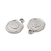 304 Stainless Steel Pendants STAS-A070-43P-2