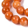 Imitation Lamowork Glass Beads Strands GLAA-Q106-07A-04-3
