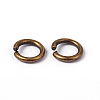 Brass Open Jump Rings JRC6MM-AB-2