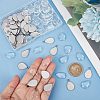 50Pcs 304 Stainless Steel Pendant Cabochon Settings STAS-UN0042-64-2