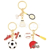 Alloy Enamel Keychain KEYC-FS00030-01-4