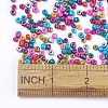 6/0 Baking Paint Glass Seed Beads SEED-S003-KM-2