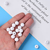 Opaque Acrylic Beads MACR-S370-C10mm-01-6