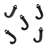 304 Stainless Steel Alphabet Charms STAS-H122-J-EB-2