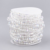 Plastic Beaded Trim Garland Strand AJEW-S071-09-2