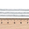 Electroplate Rondelle Glass Beads Strands GL-T021-2x2.5mm-17-22-4