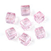 Transparent Acrylic Beads TACR-T028-59A-1