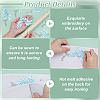 6Pcs 2 Styles Polyester Embroidery Appliques DIY-FG0007-49-3