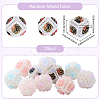 10Pcs Opaque Resin Beads RESI-PA0001-58-2