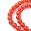 Natural Carnelian Beads Strands G-C076-6mm-2A-2