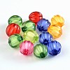 Transparent Acrylic Beads TACR-S098-M-2