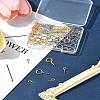 100Pcs 6 Styles 304 Stainless Steel Screw Eye Pin Peg Bails FIND-FS0002-85-8