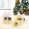 Transparent Plastic PET Box Gift Packaging CON-WH0052-8x8cm-5
