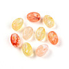 Transparent Acrylic Beads TACR-T028-38E-2