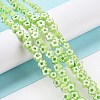 Handmade Millefiori Glass Bead Strands LAMP-J035-4mm-13-4