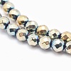 Electroplate Non-magnetic Synthetic Hematite Beads Strands G-L486-F-19-2