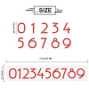 Waterproof Self Adhesive Craft Stickers DIY-GF0002-59C-04-2