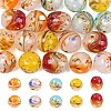 20Pcs 5 Colors Handmade Lampwork Beads LAMP-YW0004-28-1