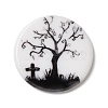 Halloween Series Acrylic Cbabochons OACR-M012-07-1