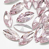 Pointed Back Glass Rhinestone Cabochons RGLA-T083-7x15mm-10-1