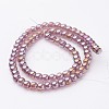 Glass Bead Strands GR8mm-03Y-AB-3